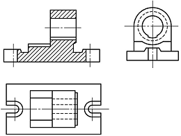 鈑金加工剖視圖怎樣理解，剖視工程圖怎么看